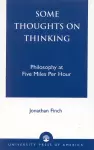 Some Thoughts on Thinking cover