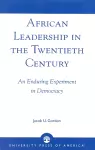 African Leadership in the Twentieth Century cover