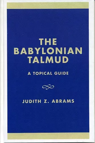 The Babylonian Talmud cover