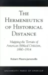 The Hermeneutics of Historical Distance cover