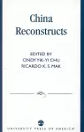China Reconstructs cover