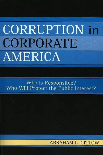 Corruption in Corporate America cover