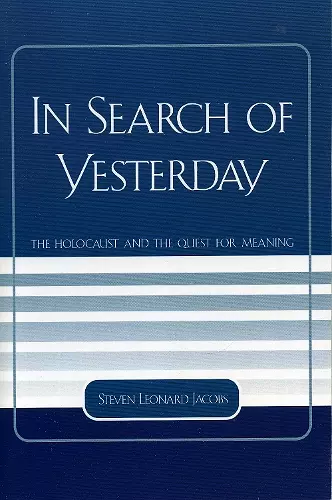 In Search of Yesterday cover