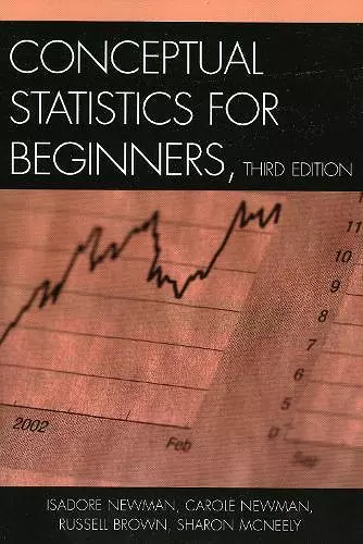 Conceptual Statistics for Beginners cover