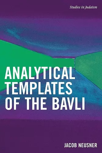 Analytical Templates of the Bavli cover