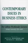 Contemporary Issues in Business Ethics cover