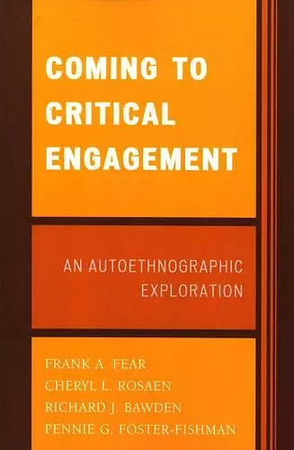 Coming to Critical Engagement cover