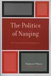 The Politics of Nanjing cover