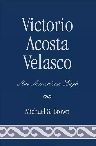 Victorio Acosta Velasco cover