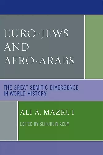 Euro-Jews and Afro-Arabs cover