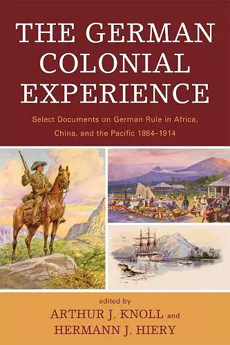 The German Colonial Experience cover