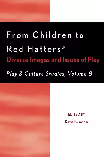 From Children to Red Hatters cover