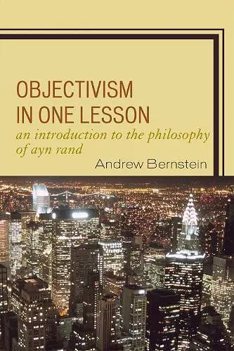 Objectivism in One Lesson cover