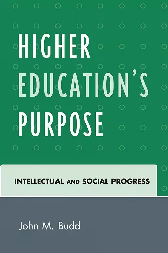 Higher Education's Purpose cover