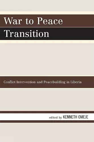 War to Peace Transition cover