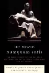 De Maria Numquam Satis cover