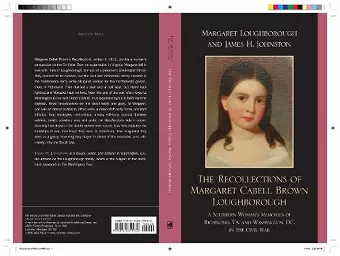 The Recollections of Margaret Cabell Brown Loughborough cover