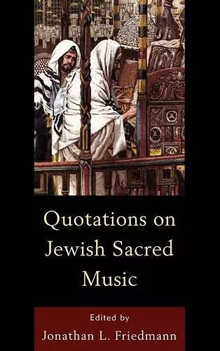 Quotations on Jewish Sacred Music cover