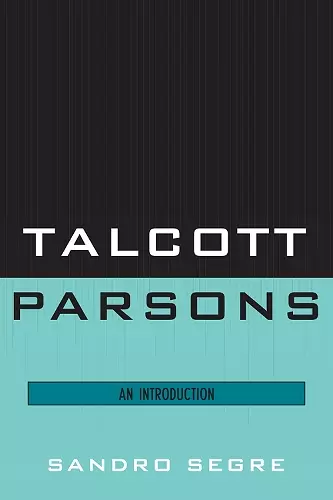 Talcott Parsons cover