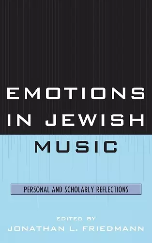 Emotions in Jewish Music cover