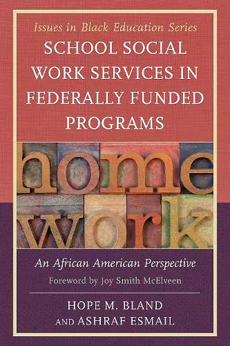 School Social Work Services in Federally Funded Programs cover