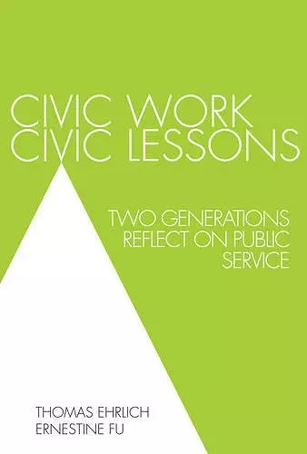 Civic Work, Civic Lessons cover