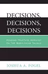 Decisions, Decisions, Decisions cover