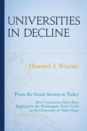 Universities in Decline cover