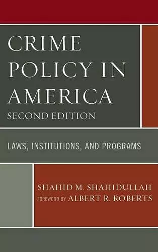 Crime Policy in America cover