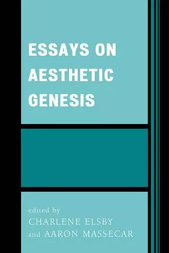 Essays on Aesthetic Genesis cover