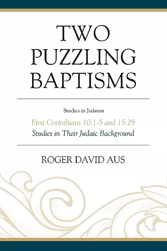 Two Puzzling Baptisms cover