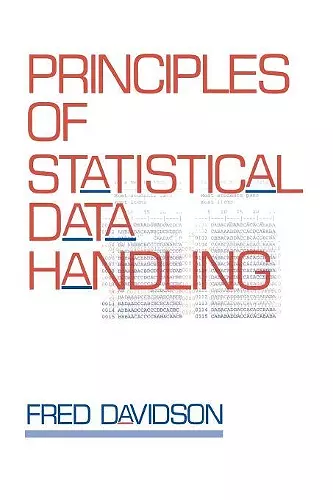 Principles of Statistical Data Handling cover