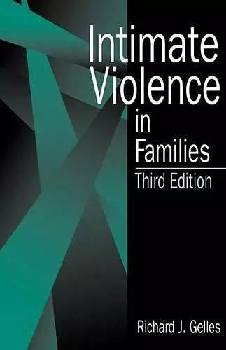 Intimate Violence in Families cover