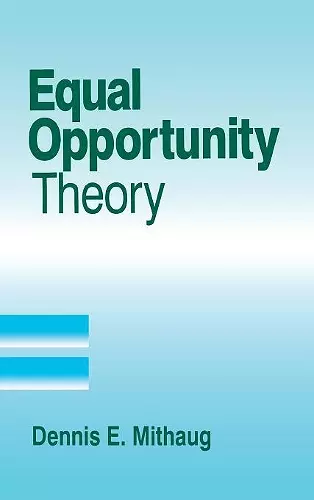 Equal Opportunity Theory cover