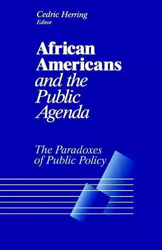 African Americans and the Public Agenda cover