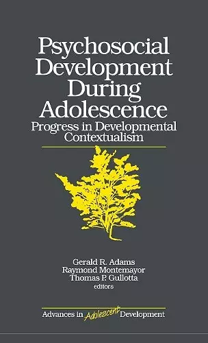 Psychosocial Development during Adolescence cover