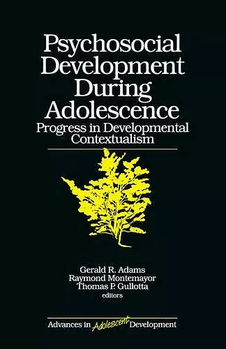 Psychosocial Development during Adolescence cover