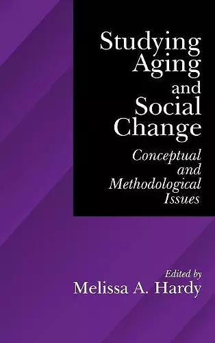 Studying Aging and Social Change cover