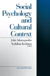 Social Psychology and Cultural Context cover