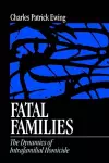 Fatal Families cover