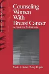 Counseling Women with Breast Cancer cover