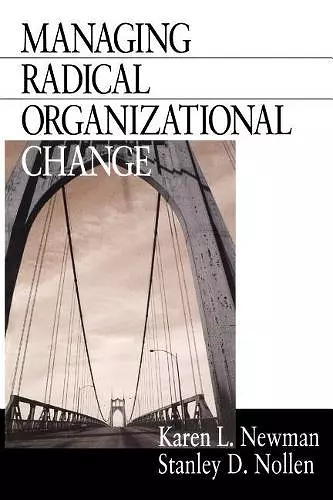 Managing Radical Organizational Change cover