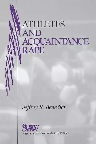 Athletes and Acquaintance Rape cover