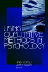 Using Qualitative Methods in Psychology cover