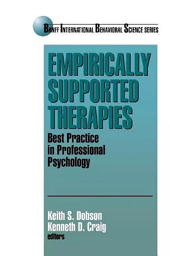 Empirically Supported Therapies cover