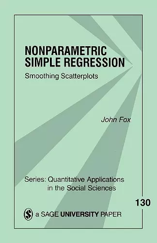 Nonparametric Simple Regression cover