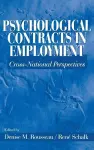 Psychological Contracts in Employment cover