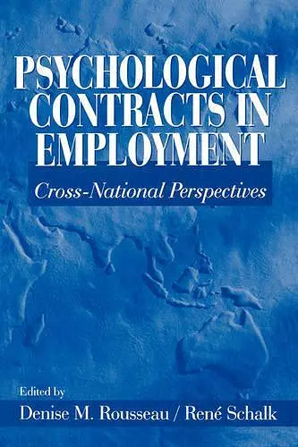 Psychological Contracts in Employment cover