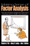 Making Sense of Factor Analysis cover
