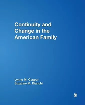 Continuity and Change in the American Family cover